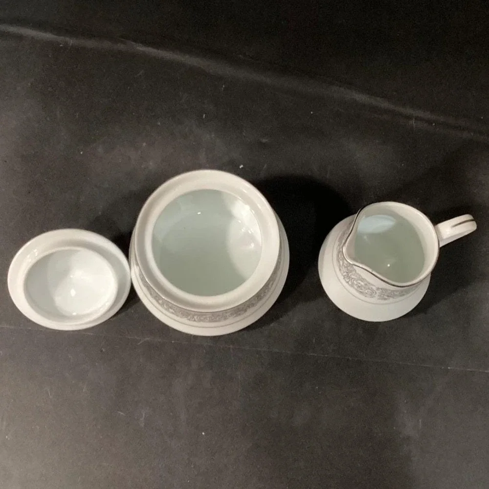 Brookwood Porcelain by Interpace‎ Corporation M2001 Santiago Creamer & Sugar